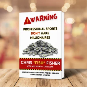 Cover of business strategies for athletes book by Chris Fisher