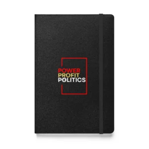 Hardcover bound notebook